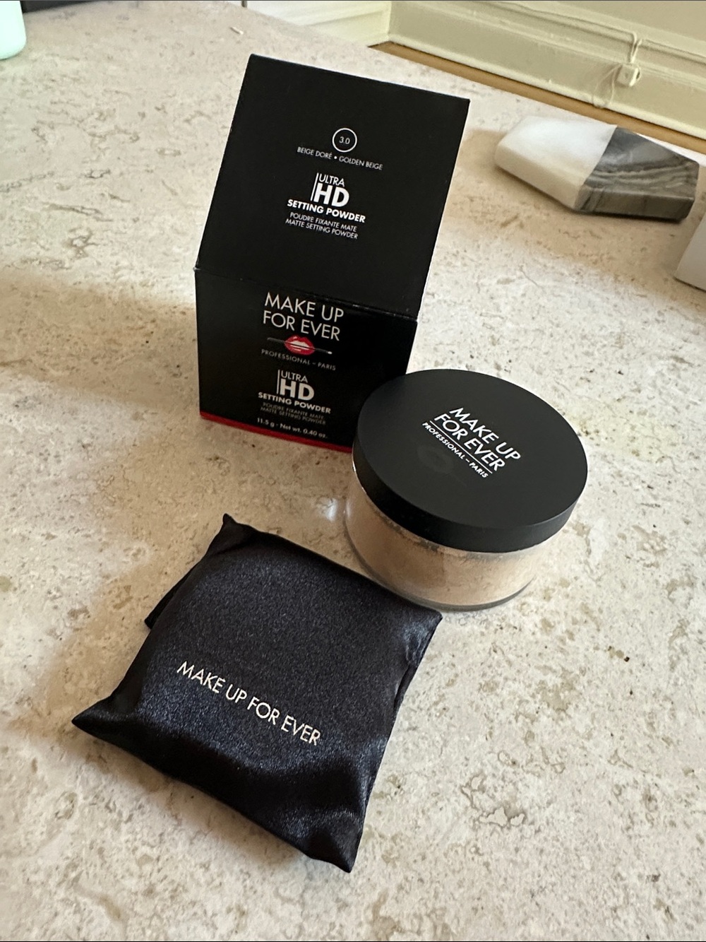 Makeup Forever Ultra HD Setting Powder - 3.0 Golden Beige Shade